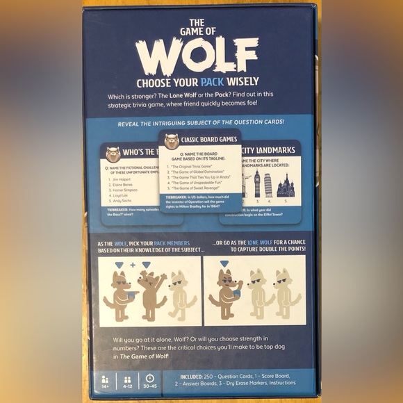The Game of Wolf - Choose Your Pack Wisely - Picture 6 of 9